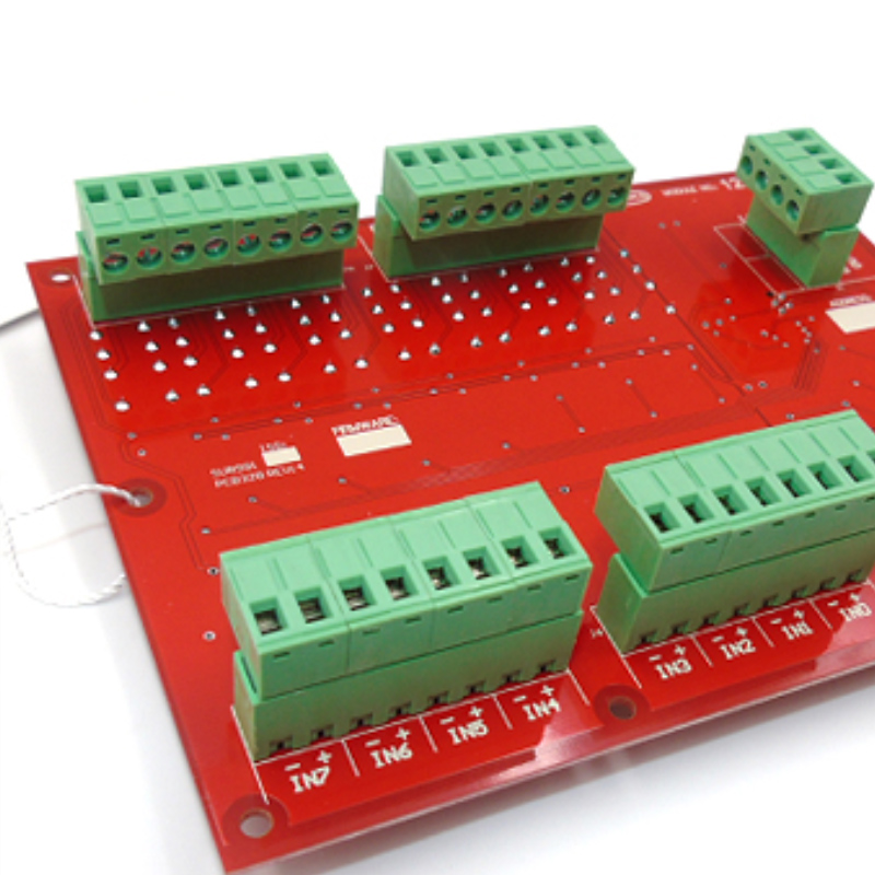 紅（hóng）色PCBA， PCB組裝加工（gōng）DSC01445